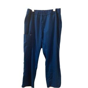 Cherokee Workwear Women's Scrub Uniform Pants Nurse Medical Size 2XL Royal Blue